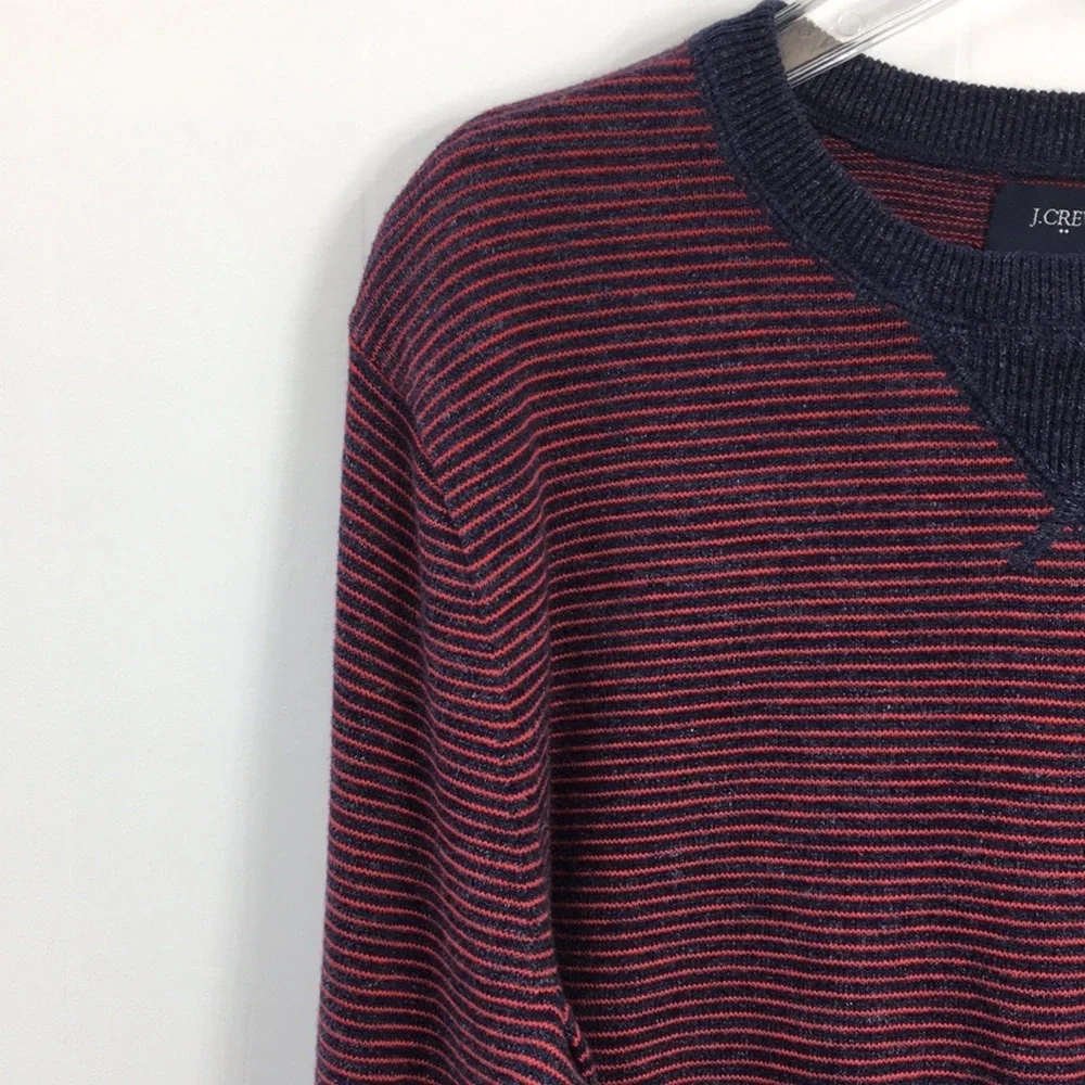 J.Crew Crew Neck Long Sleeve CottonSweater Size M EXCELLENT Condition